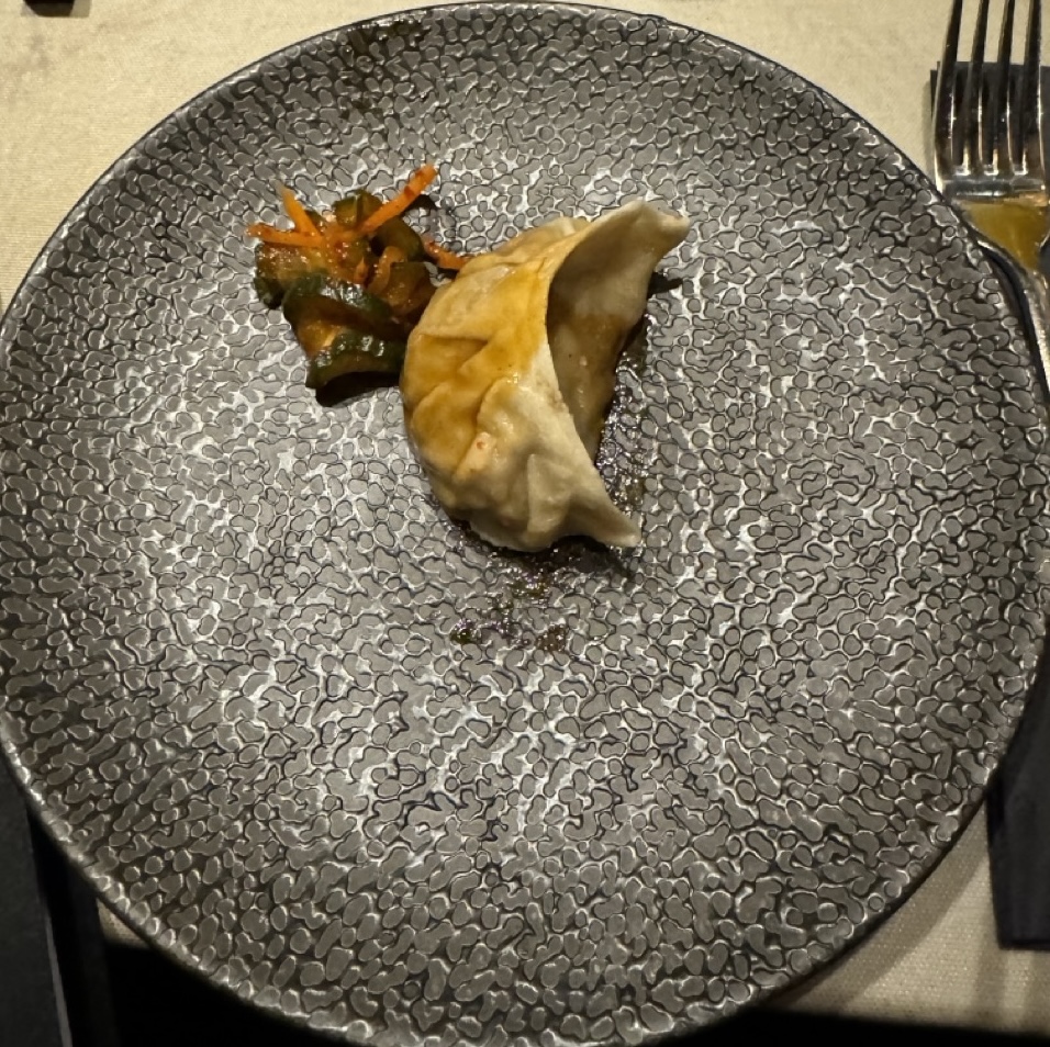 Presne takto vyzera gyoza ked si ju ja robim