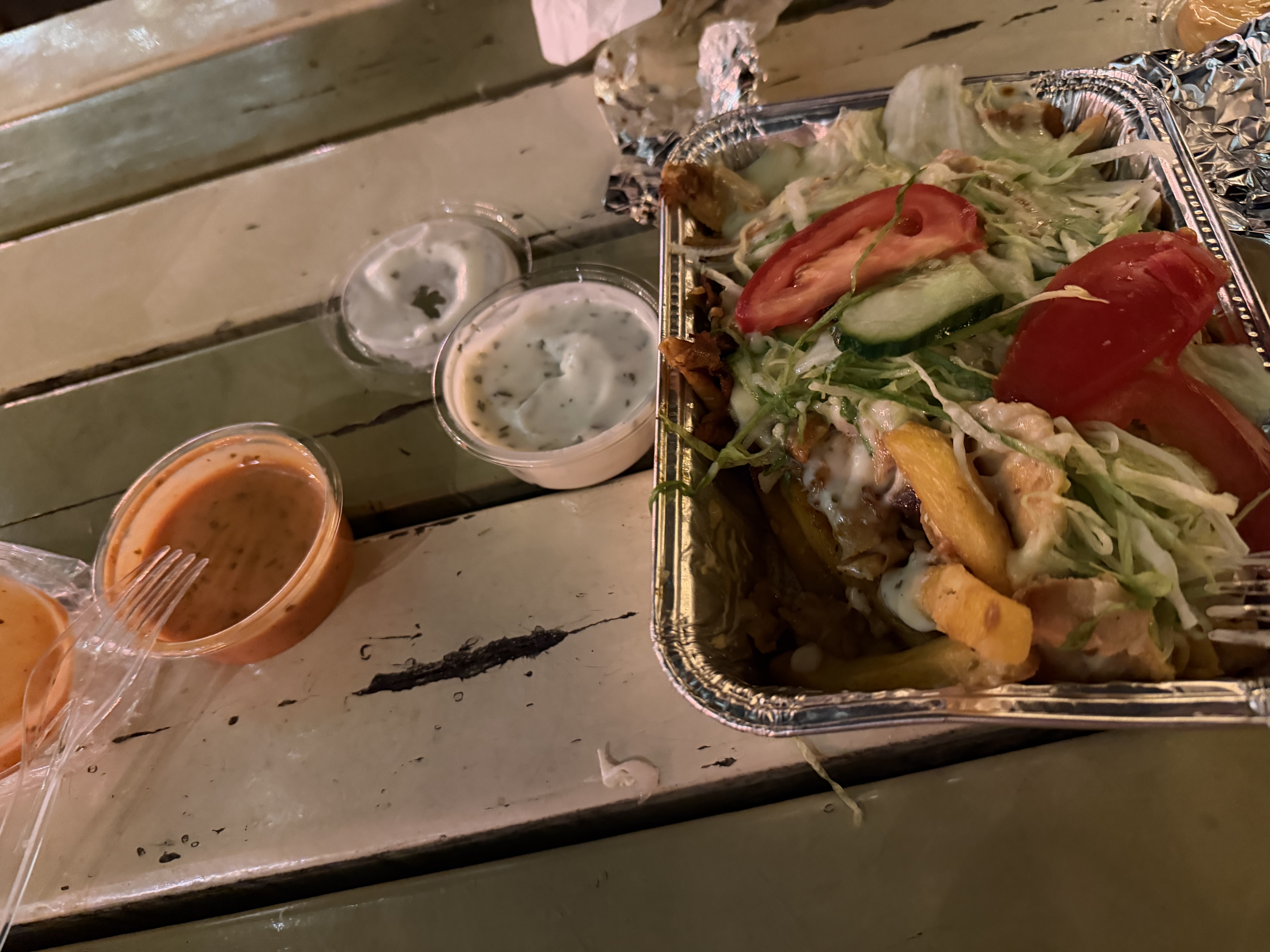 Kapsalon cross section