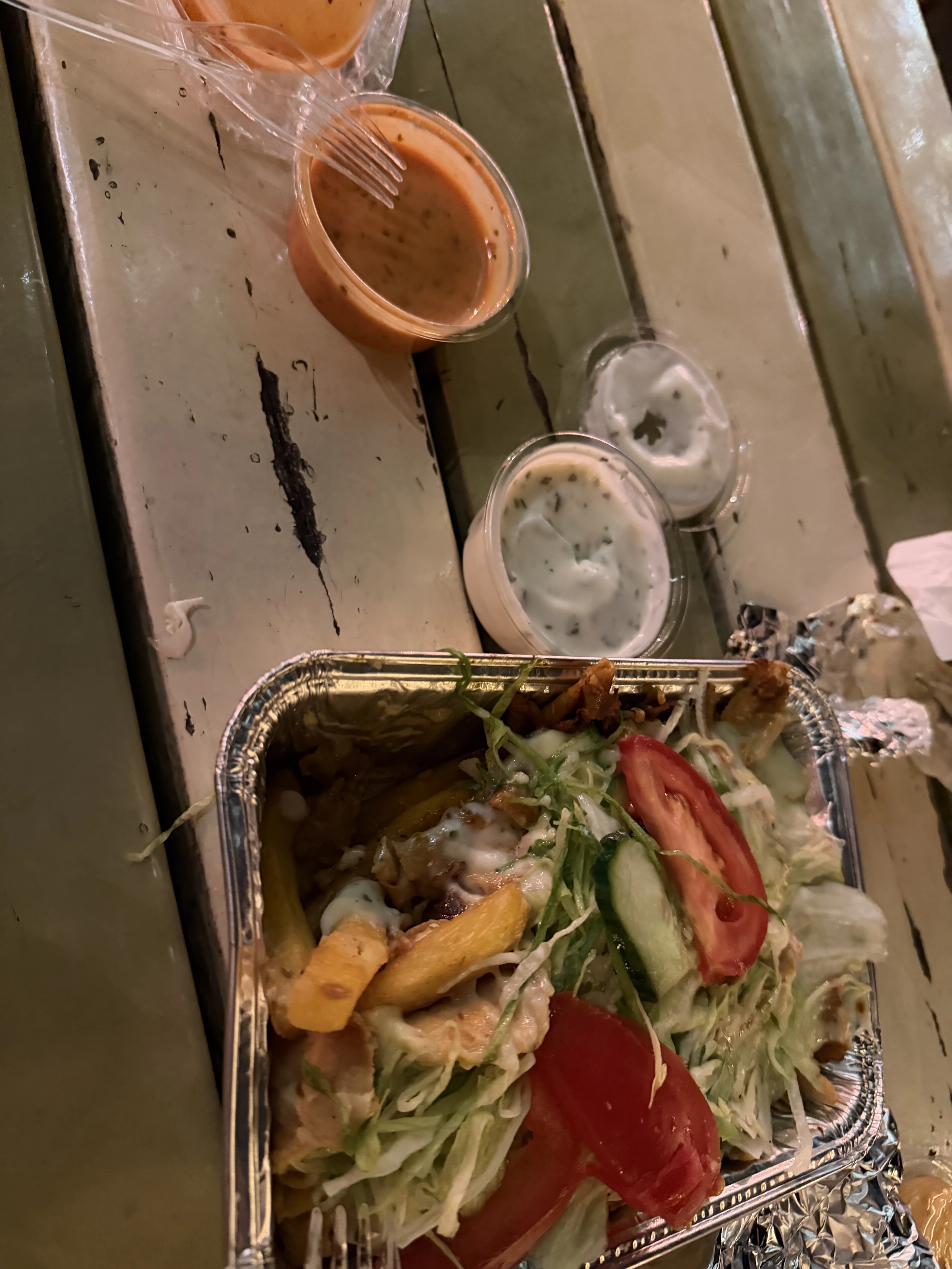 Kapsalon cross section